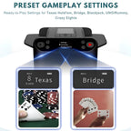 2-in-1 Automatic Card Shuffler & Dealer With 4 Card Drawing Remotes