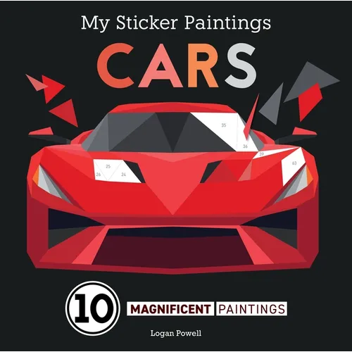 My Sticker Paintings: Cars: 10 Magnificent Paintings - Paperback