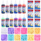 Kids DIY Water Elf Craft Kit – Montessori Painting & Origami Sticker Set with Magic Water Solution (100 ml / 3.38 fl oz)