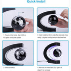 Magnetic Levitation Globe with LED Light